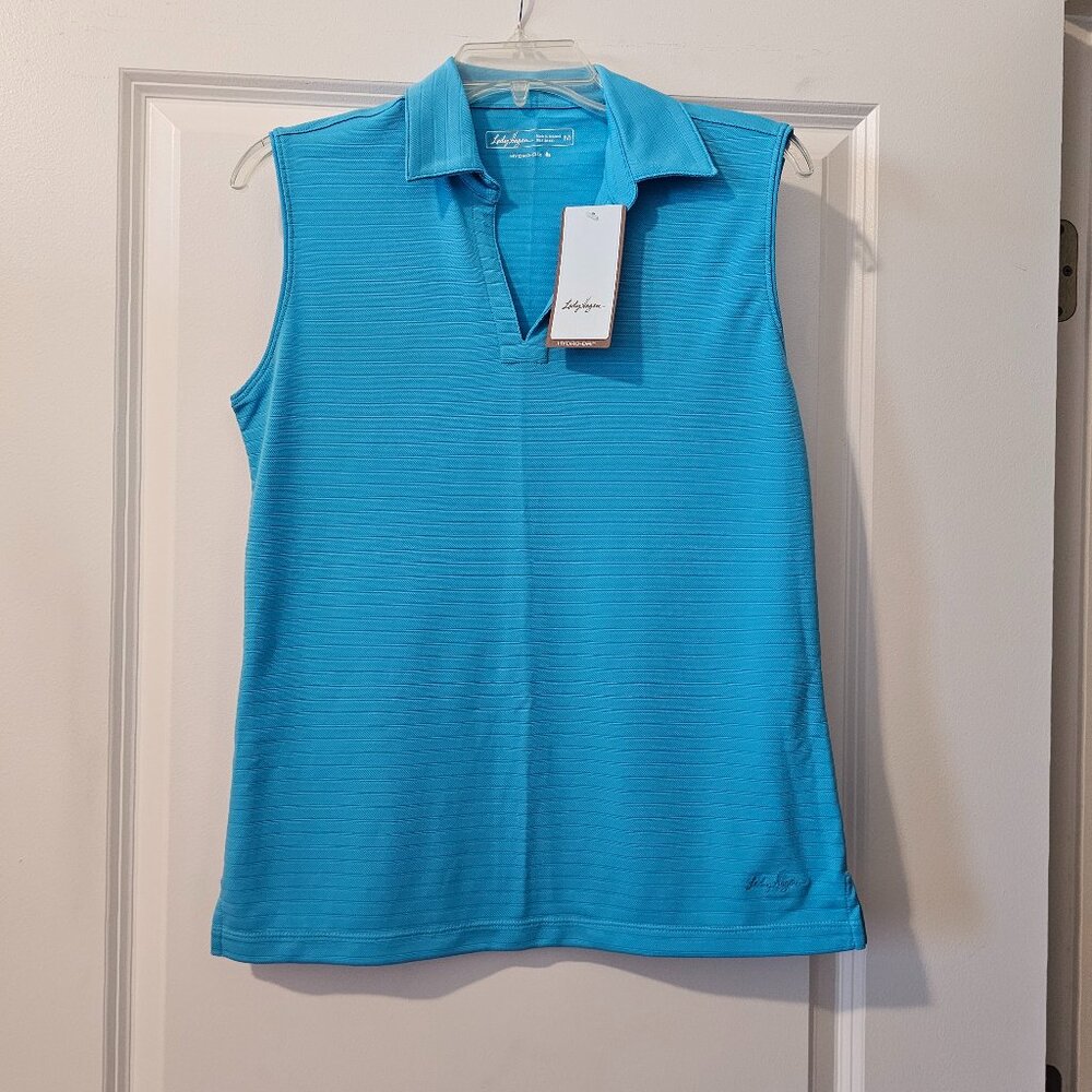 Lady Hagen Hydro-Dri Sleeveless Golf Shirt, Size M